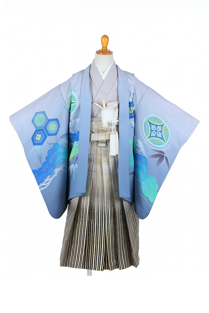 美空色松鷹金ぼかし袴