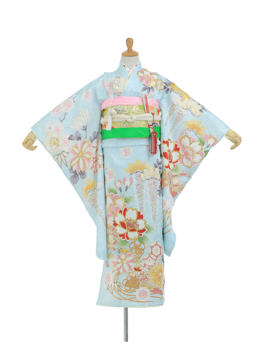 空青色藤の花