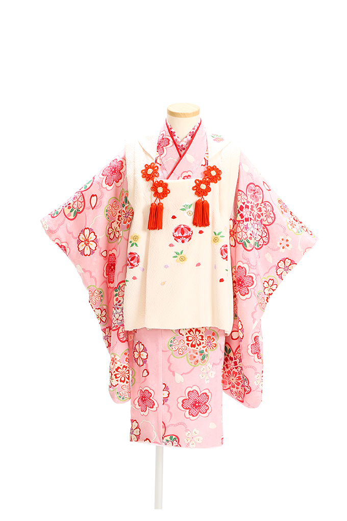 白ピンク桜
