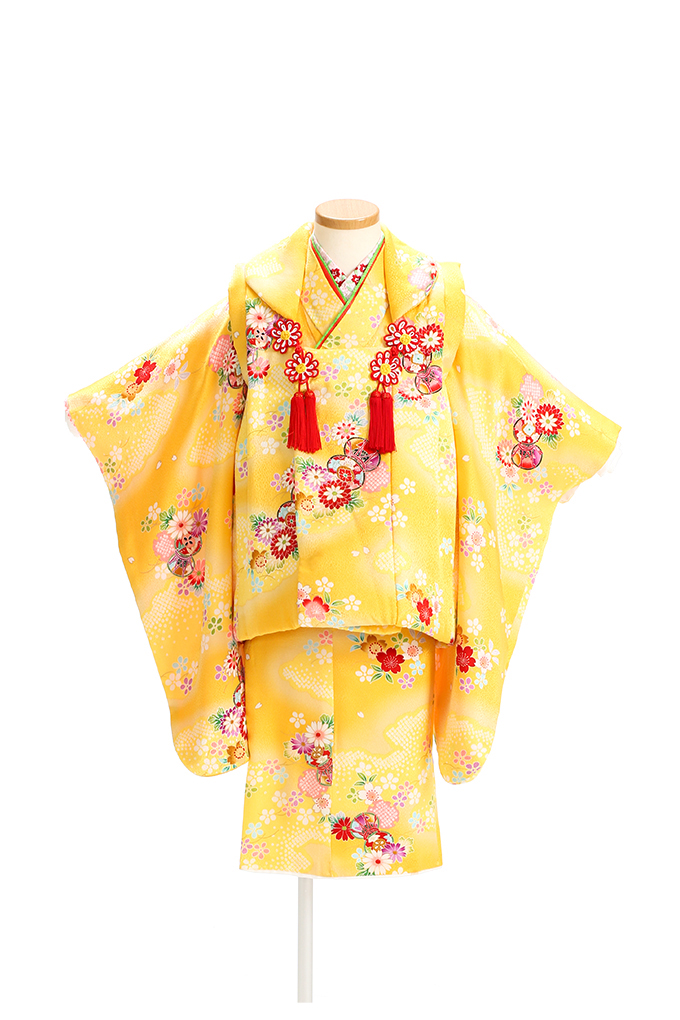 黄色つづみ