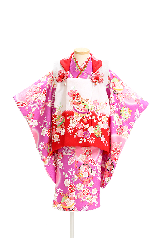 白/紫　ぼかし