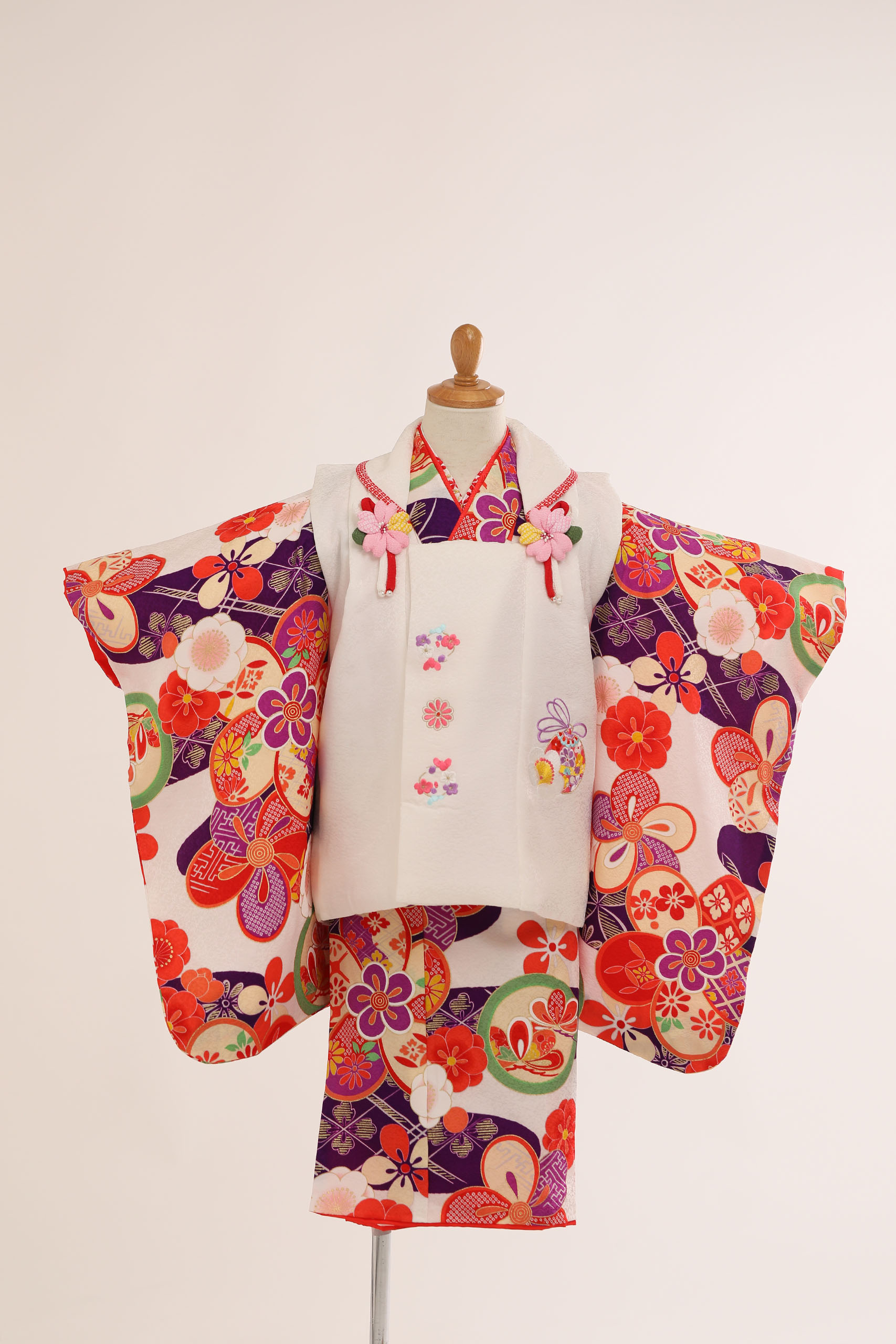 紫／白梅花菱