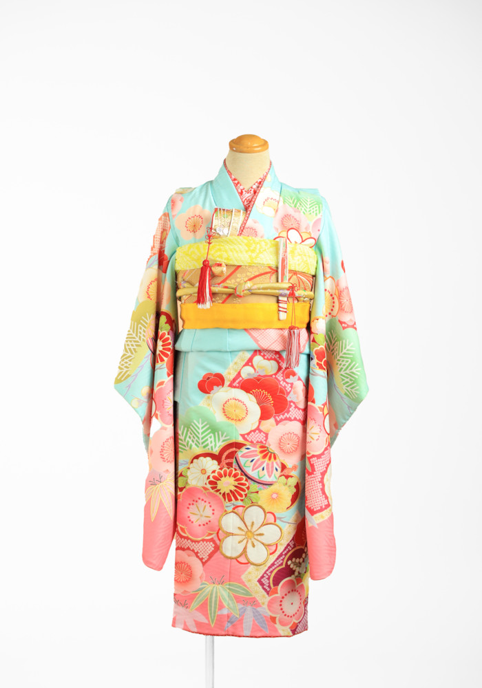 水色まり桜