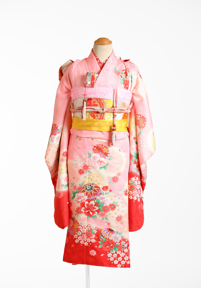 ピンク地まり桜